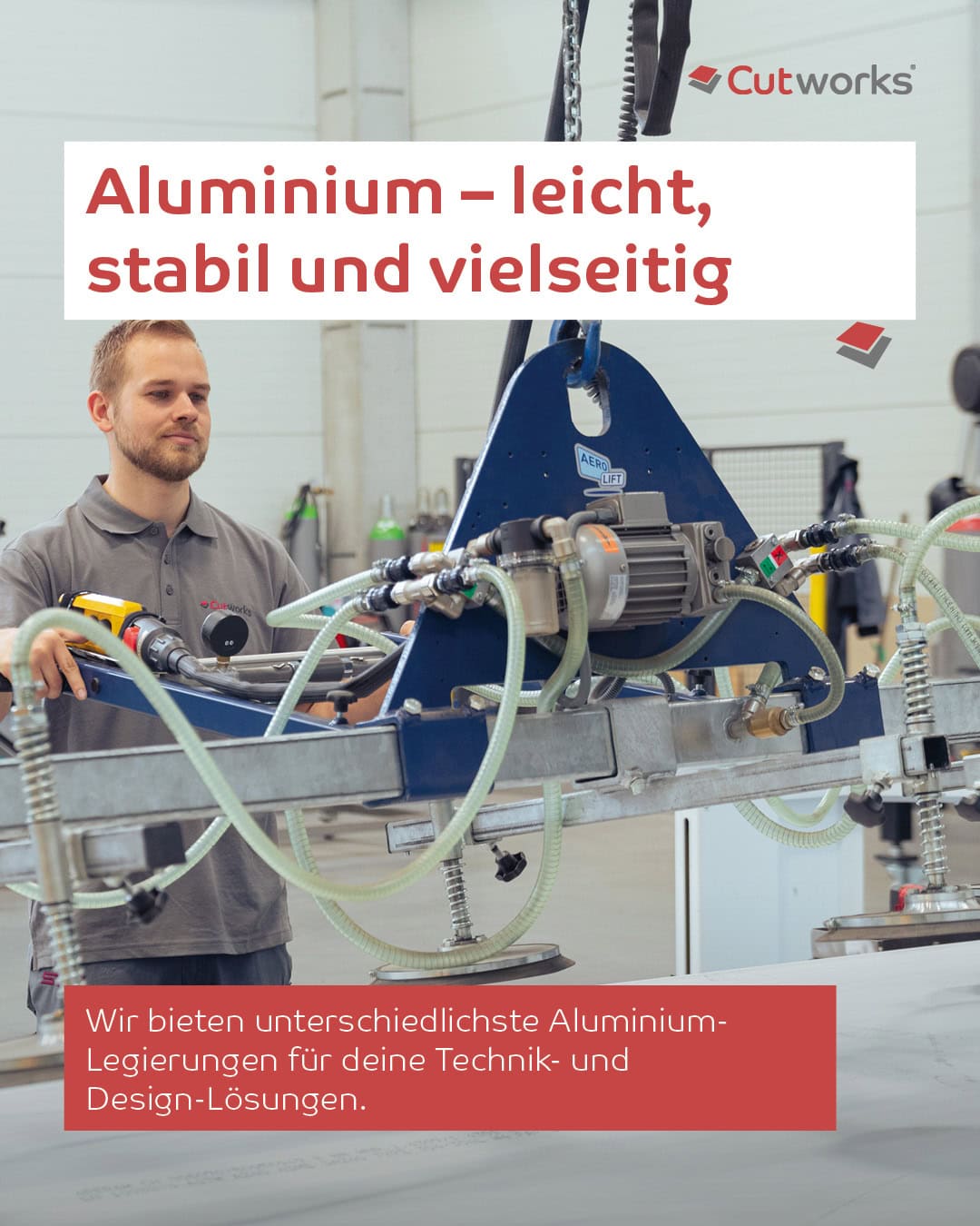 Cutworks Aluminium Laserschneiden